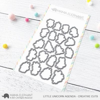 Mama Elephant Creative Cuts - Little Unicorn Agenda